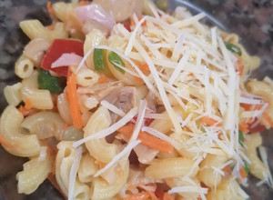 Una foto de Ensalada de fideos! En minutos!