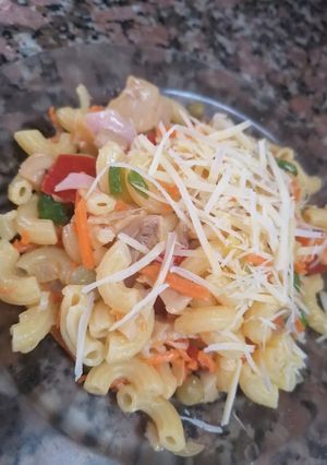 Una foto de Ensalada de fideos! En minutos!