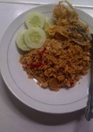Foto resep nasgor bakso telur cepat saji