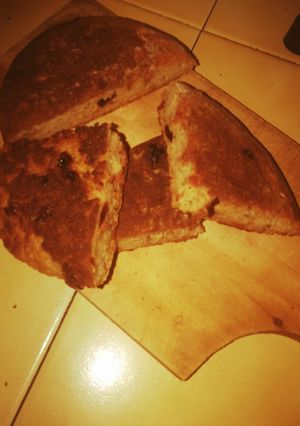 Una foto de Tortica de pan🥐🍞,, casera y muy práctica😇