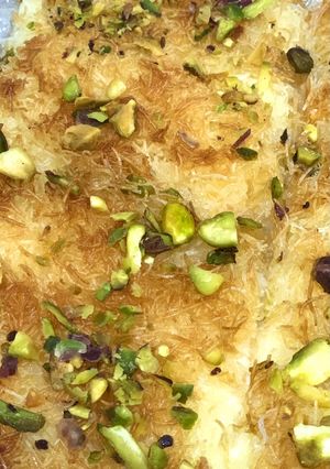 صورة لوصفة كنافة نابلسية
