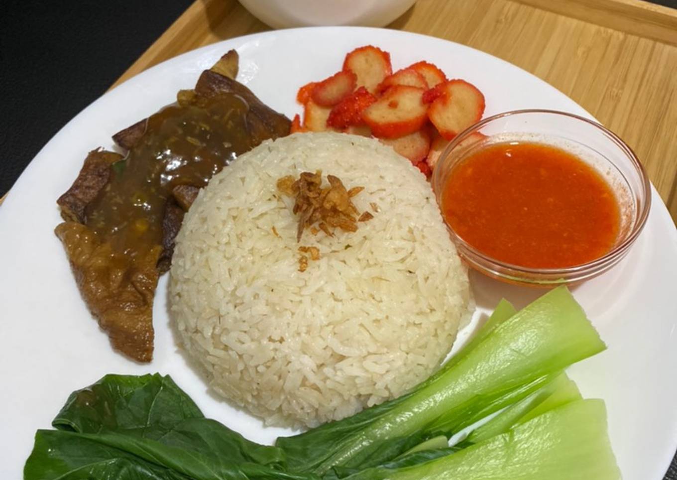 Nasi hainam vege