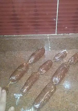 صورة لوصفة السجق التركي