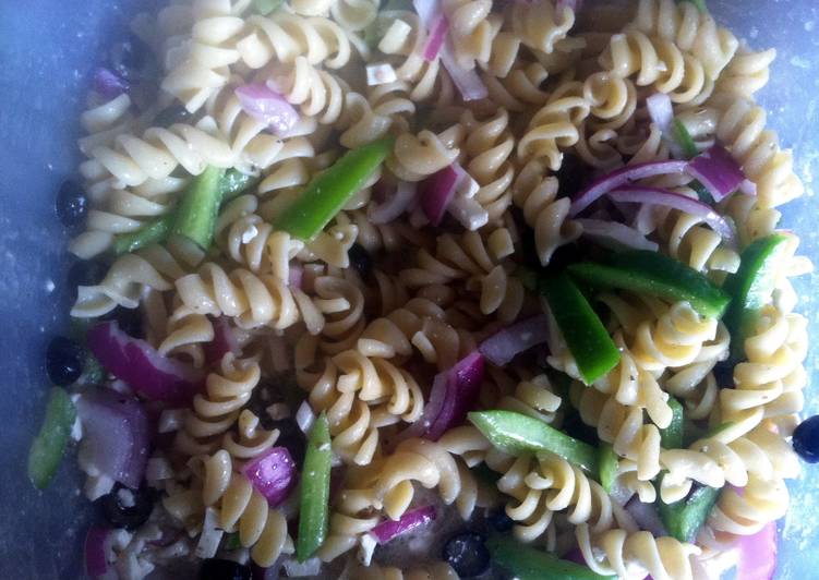 Recipe of Homemade Greek Pasta Salad