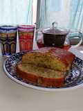 Mediterranean♪Lemon yogurt cake with Mint flavor