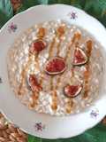 Risotto con fichi e gorgonzola