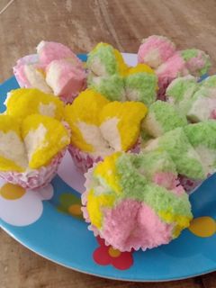 Foto resep Bolu kukus santan mekar