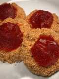 Pepas de membrillo y avena light integrales y saludables