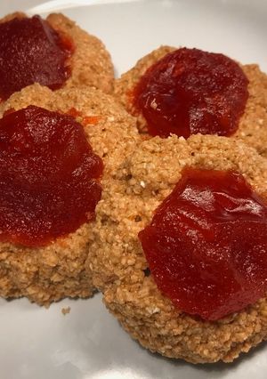 Una foto de Pepas de membrillo y avena light integrales y saludables