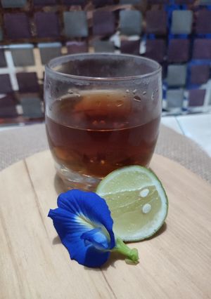 Foto resep Teh Bunga Telang Madu Jeniper