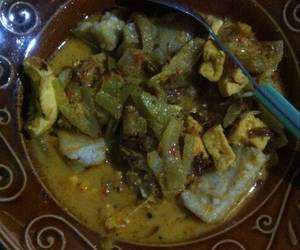 Siap Saji Lontong labu siam Enak Sederhana