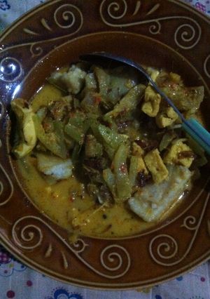 Foto resep Lontong labu siam