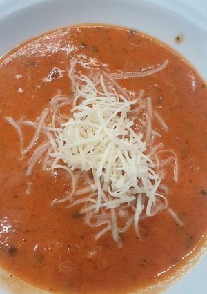 Olasz paradicsomleves recept fotója