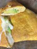 Omelette de palta y queso