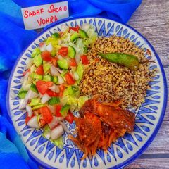 A picture of Boiled Quinoa / how to boil Quinoa.