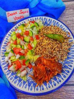 A picture of Boiled Quinoa / how to boil Quinoa.