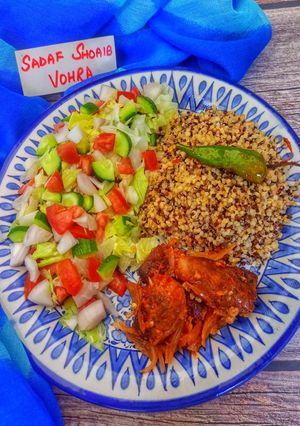 A picture of Boiled Quinoa / how to boil Quinoa.