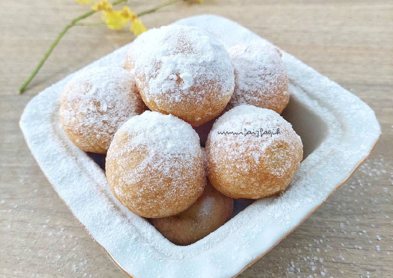 Resep Donat Ketan Korea (Chapssal Doughnut), Enak Banget