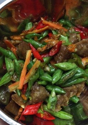 Foto resep Tumis buncis bakso