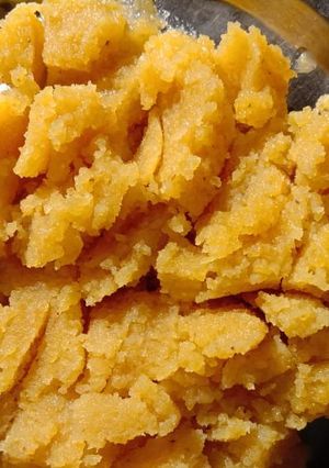 A picture of Moong dal halwa.