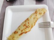 Una foto de crepas de manzana