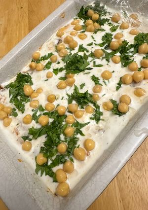 صورة لوصفة فتة البانجان