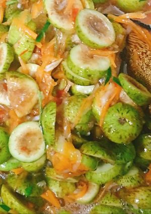 Hình của món Sung muối kiểu mới.