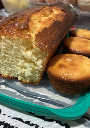 Una foto de Budín de Limón