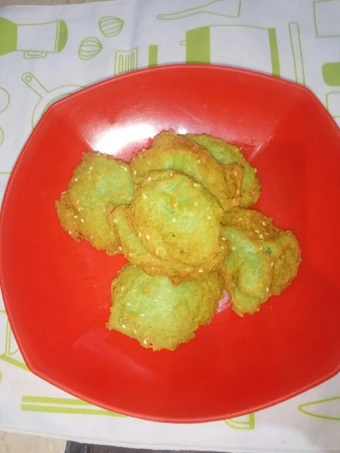 Langkah Mudah untuk Menyiapkan Resep Odading pandan Alla Alla Mm Anna 😘😍💜❤ yang Enak Banget Anti Ribet, Mantap
