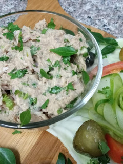 A picture of Tuna fish 🥗 selad.