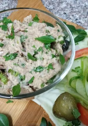A picture of Tuna fish 🥗 selad.
