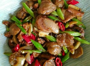 Foto resep Oseng buncis baso kecap ala Those