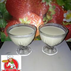 Homemade yogurt A picture of Homemade yogurt.