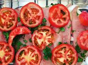 Una foto de reineta al horno