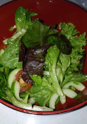 Foto resep Healthy mix vegetable salad