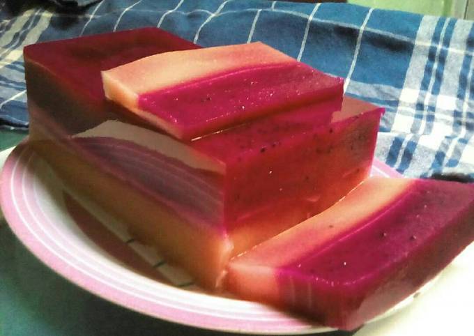 Resep Puding Buah Naga Pepaya oleh rikha nda bayanaka ...