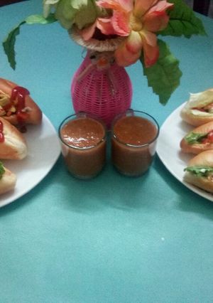صورة لوصفة فاهيتا الدجاج بصوص الرانش والكاتشب