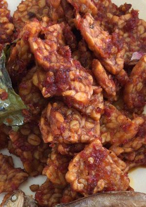 Foto resep Oreg tempe kering