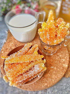 Una foto de Gominolas de cáscara de naranja dulce