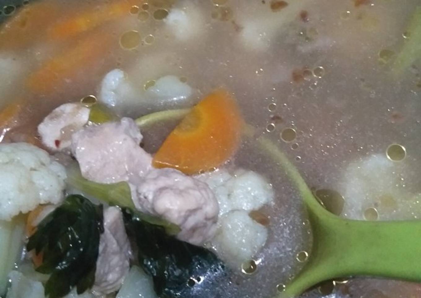 Sop ayam ala pak min
