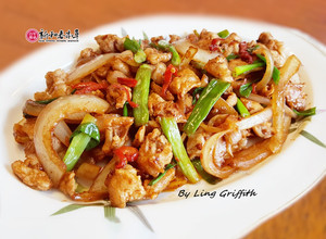 蔥爆豬肉 的食譜成品照片