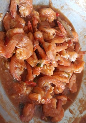 Foto resep Udang Saus Tiram