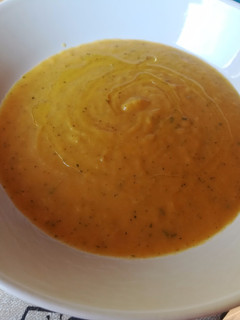 Una foto de Crema de verduras,