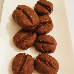 Coffee cookies A picture of Coffee cookies.