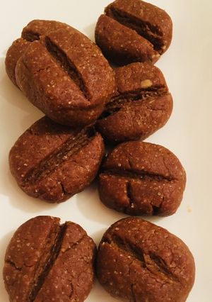 A picture of Coffee cookies.