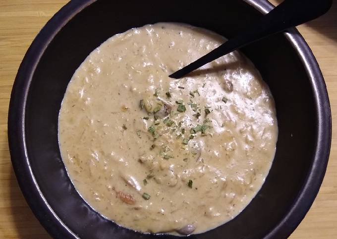 Recipe of Favorite Mushroom &amp; Rice Soup