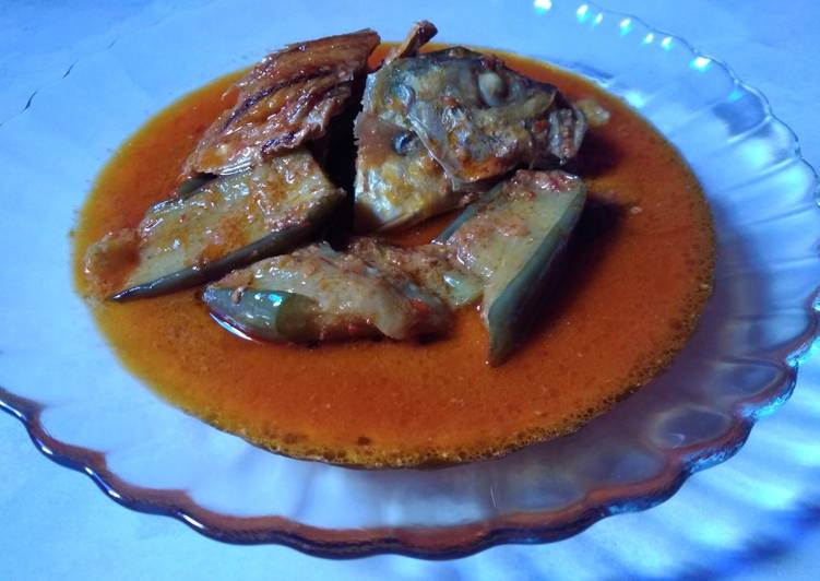 Bahan 37. Gulai Terong Ikan Asin | Langkah Membuat 37. Gulai Terong Ikan Asin Yang Enak Dan Lezat