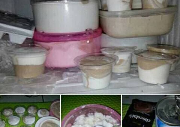 Langkah Mudah untuk Membuat Ice cream lembut ala wallss 👅 yang Bikin Ngiler