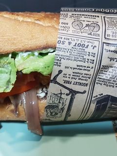 Una foto de Bocata vegetal