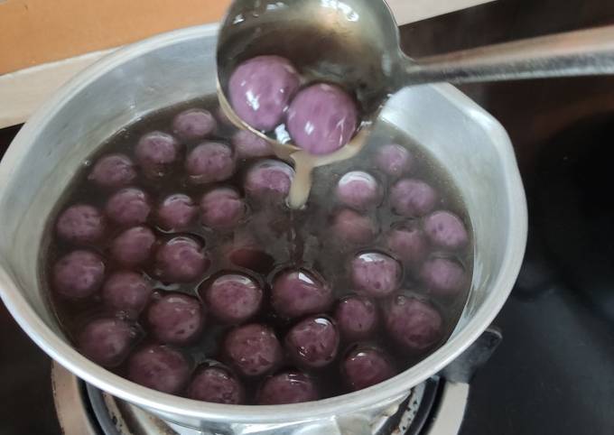 Resep Bubur Candil Ubi Ungu Resep Bubur Candil Ubi Ungu
